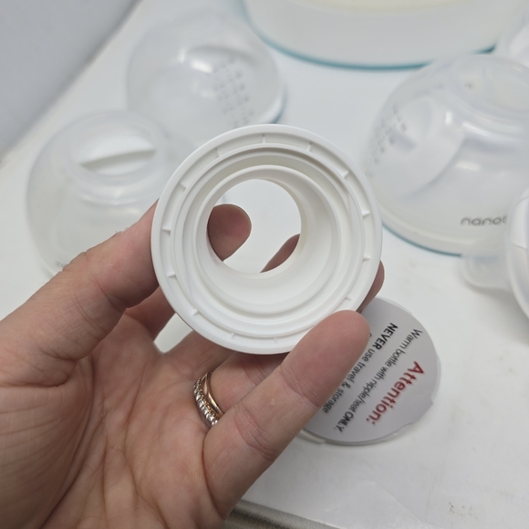 Nanobebe Baby Bottle Starter Set with Warmer & Pacifier Pumping Attachements - Picture 13 of 16